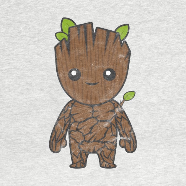 Kawaii Groot (Guardians of the Galaxy) by gabradoodle